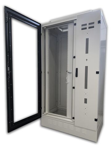 Armelec SL armario metálico con puerta abierta